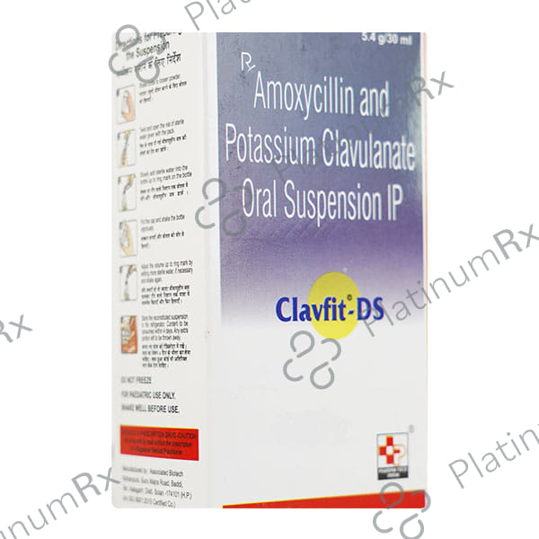 Clavfit DS 400/57mg Syrup 30ml