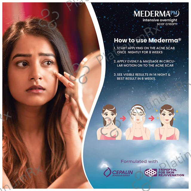 Mederma PM Intensive Overnight Scar Cream 30gm
