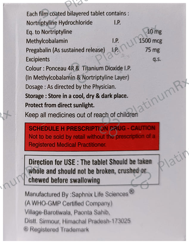 Nerveglen Tablet SR 10s