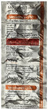 Modanex 100mg Tablet 10s