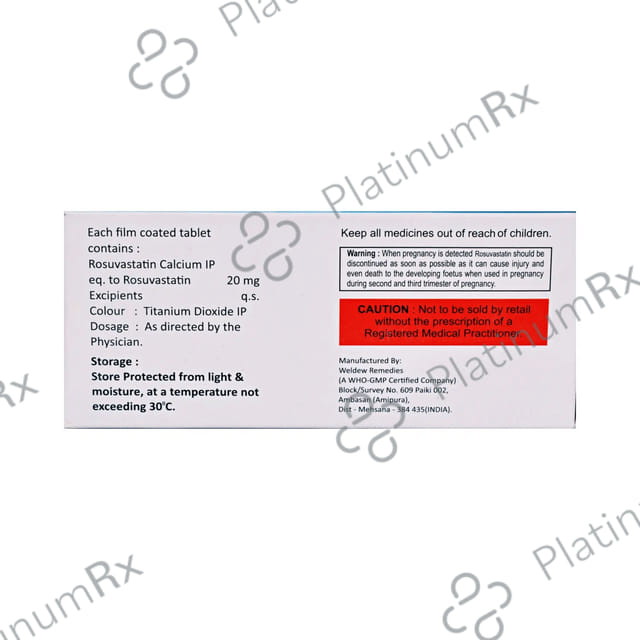 Neustat 20mg Tablet 10s