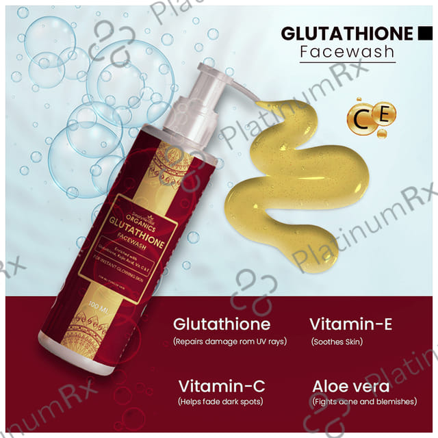 Simply Herbal Organics Glutathione Face Wash