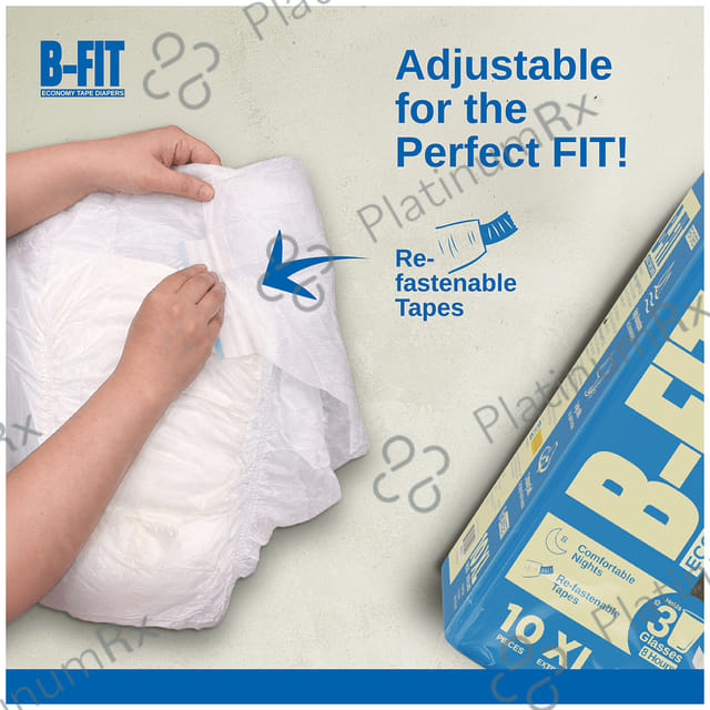 B Fit Economy Adult Diaper XL 10s