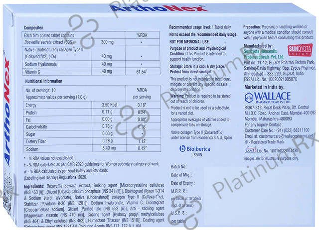 Arthonex Tablet 10s