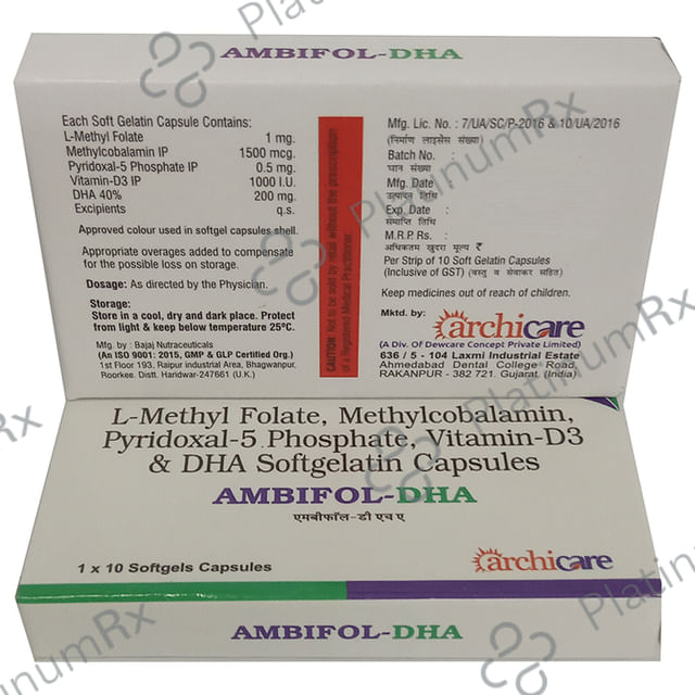 Ambifol Dha Soft Gelatin Capsule 10s