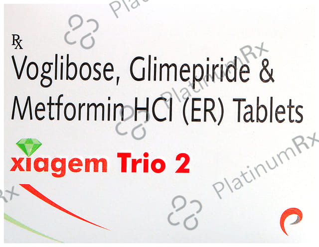 Xiagem Trio 2/500/0.2mg Tablet ER 10s