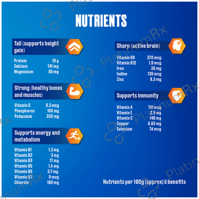 Horlicks Drink with Vitamin C, D & Zinc - For Bones & Metabolism - Flavour Chocolate Delight