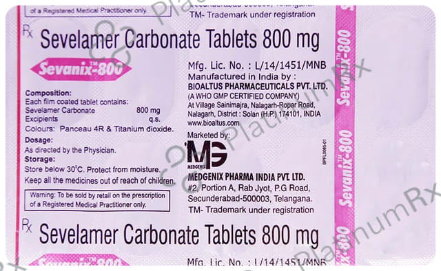 Sevanix 800mg Tablet
