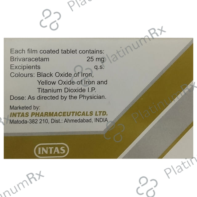 Brivazen 25mg Tablet 10s