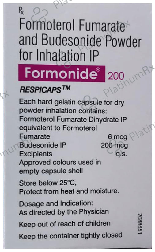 Formonide 200/60mcg Respicap 30s