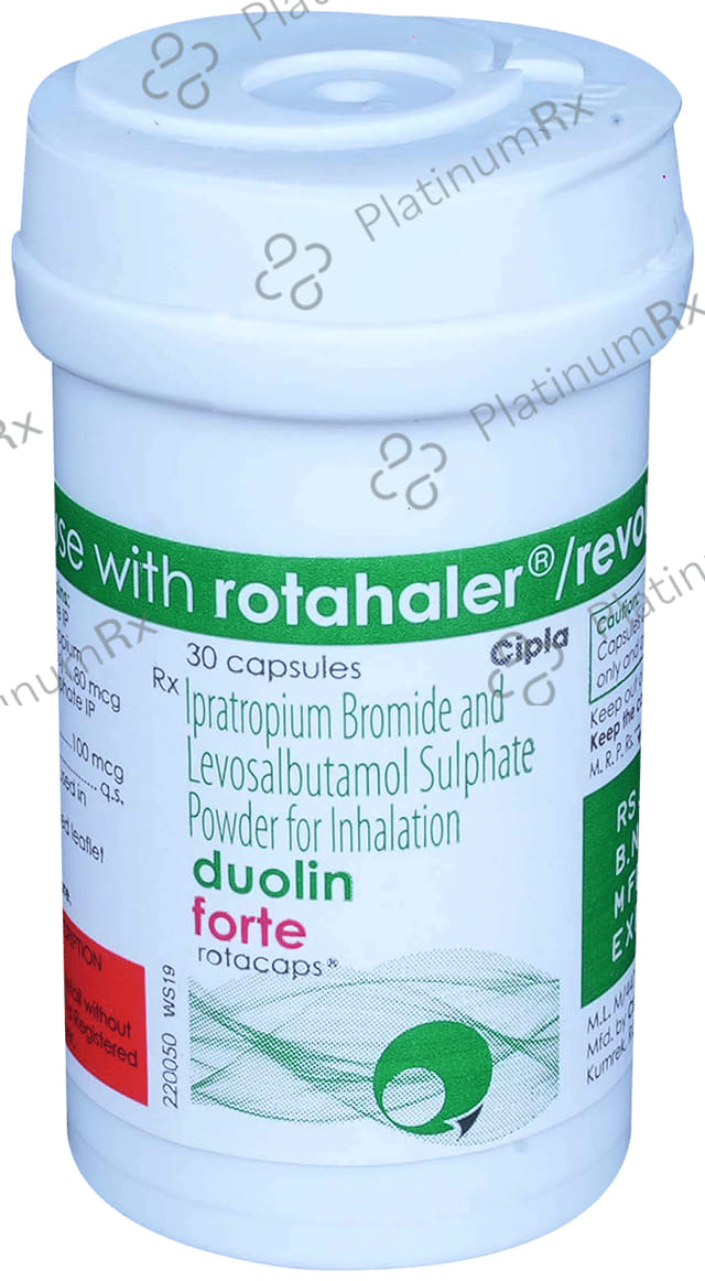Duolin Forte 100/80mcg Rotacap 30s