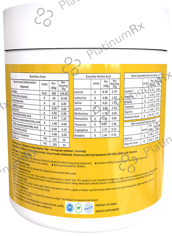 Pro360 Gold Whey Protein 100% Chocolate 250 gm
