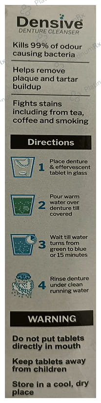 Densive Denture Cleanser Tablet 6s
