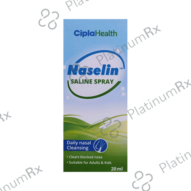 Naselin Saline Spray 20ml