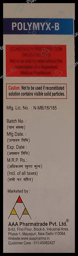 Polymyx B 750000IU Injection 1s