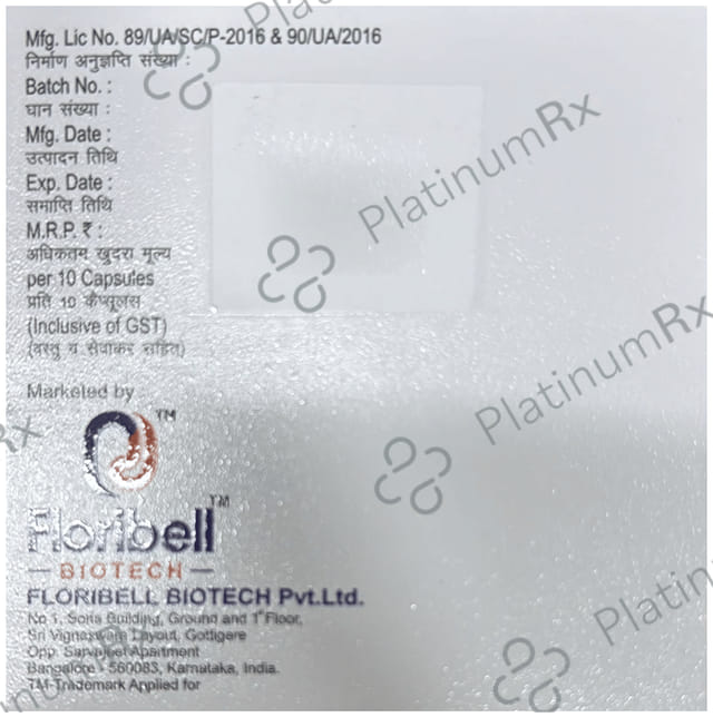 Floristat Gold 20/75/75mg Capsule CR 10s
