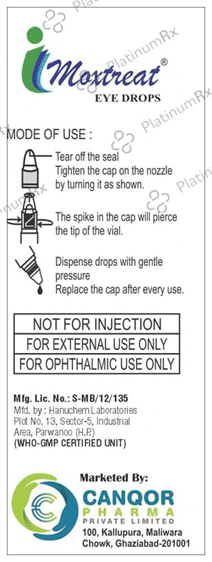 Imoxtreat 0.5% Eye Drop