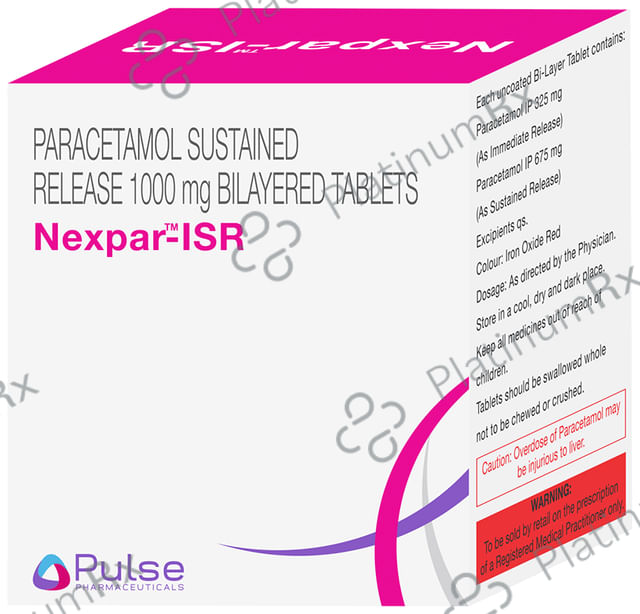 Nexpar ISR 325/675mg Tablet 10s