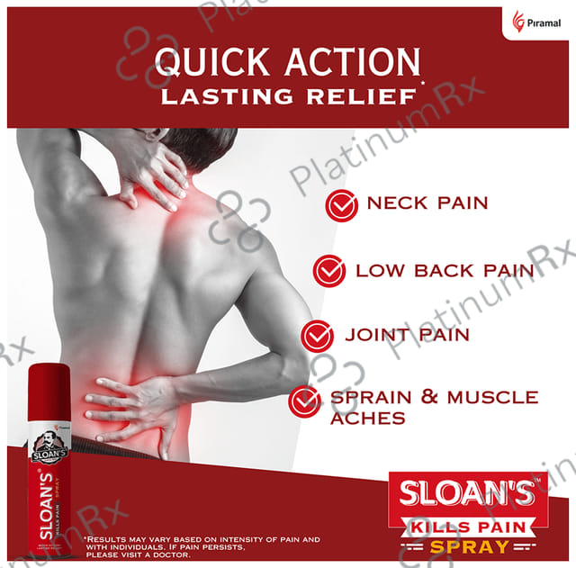 Sloan's Spray (55gm Each) 2 sprays