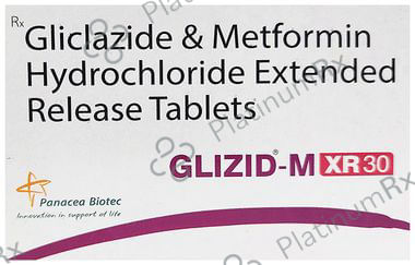 Glizid M XR 30/500mg Tablet 10s