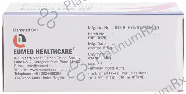 Euzith 100 DT Tablet