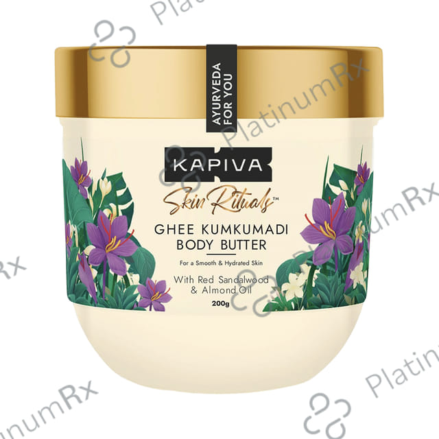 Kapiva Skin Rituals Ghee Kumkumadi Body Butter (100gm Each)
