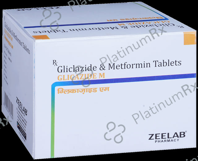 Glicazide M 80/500mg Tablet 10s