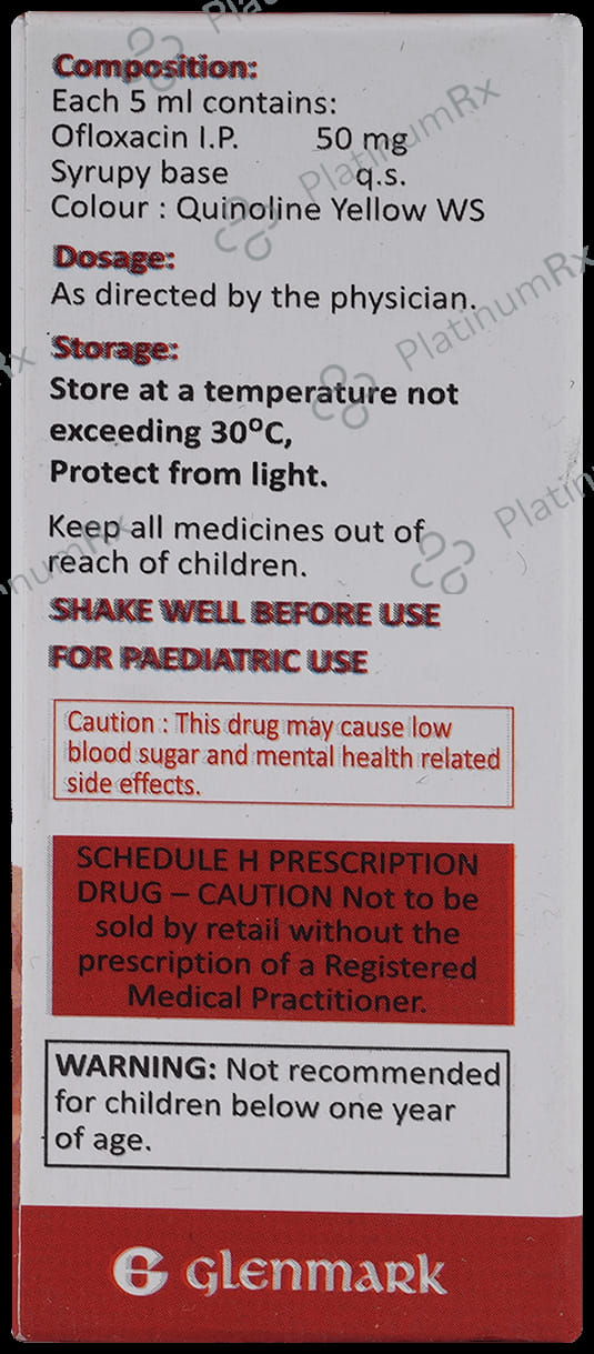 Oflofine 50mg Oral Suspension 30ml