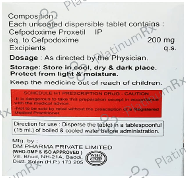 Austipod 200mg Tablet DT