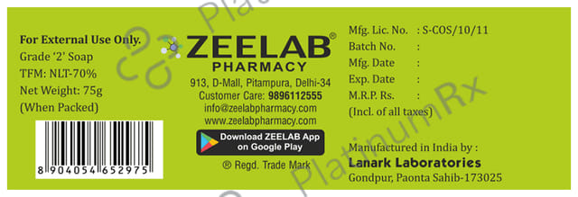 Zee Laboratories Neem & Vitamin E Pet Soap