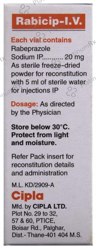 Rabicip IV Injection 1s