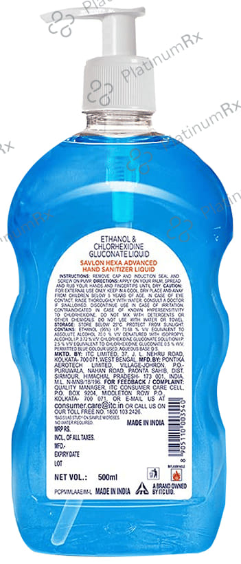 Savlon Hexa Advanced Hand Sanitizer Liquid