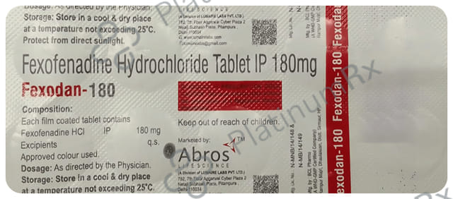 Fexodan 180 Tablet