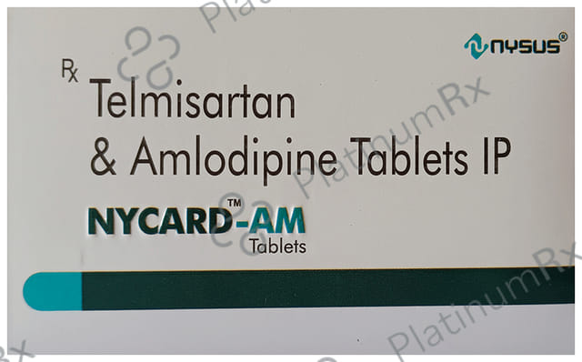 Nycard 5/40mg AM Tablet 15s