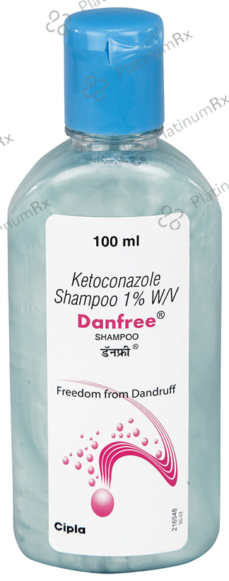 Danfree 1% Shampoo 100ml