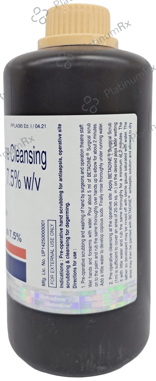 Betadine 7.5% Surgical Scrub 500ml