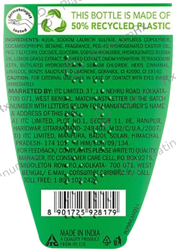Fiama Shower Gel Lemongrass & Jojoba 250 ml