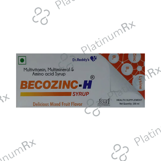 Becozinc H Syrup 200ml