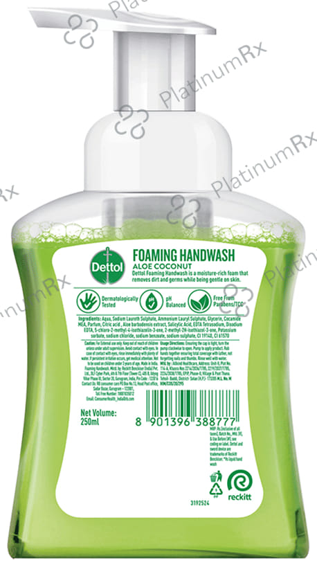 Dettol Aloe Coconut Foaming Handwash
