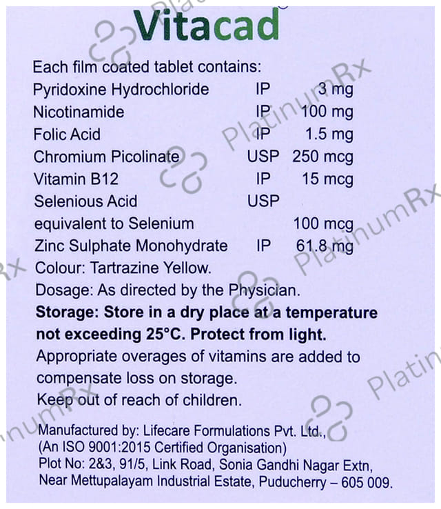 Vitacad Tablet 10s