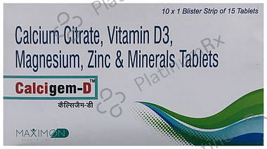 Calcigem-D Tablet