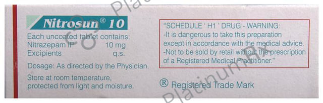 Nitrosun 10 Tablet