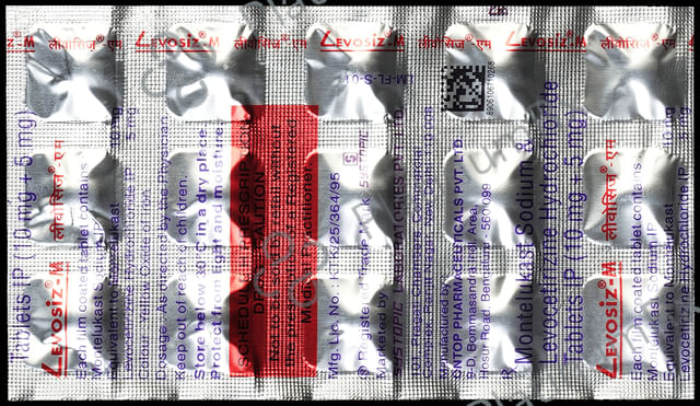 Levosiz M 5/10mg Tablet 15s