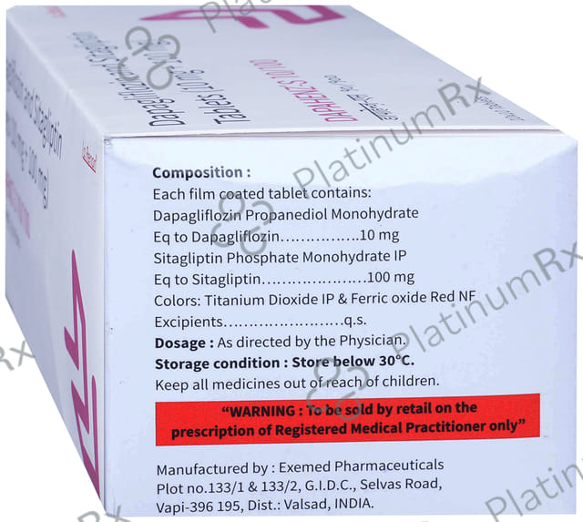 Dapahenz S 10/100mg Tablet 10s