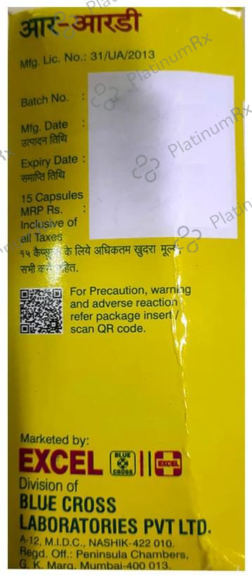 R RD 30/20mg Capsule SR 15s