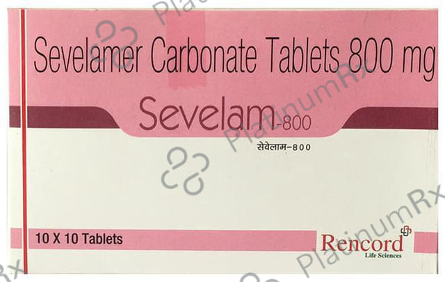 Sevelam 800 Tablet