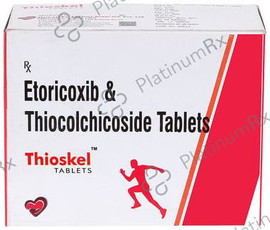 Thioskel 60/4mg Tablet 10s