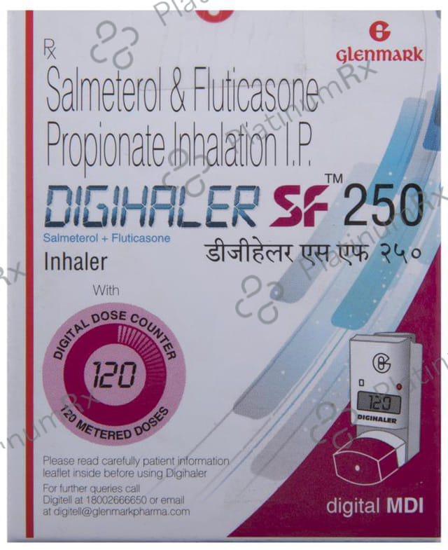 Digihaler SF 250mcg/0.025mg Inhaler 120MDI