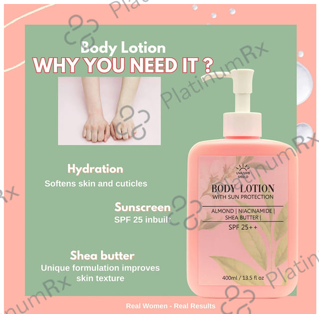 House of Beauty with Sun Protection SPF 25++ Body Lotion 400ml