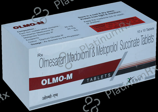 Olmo M 20/25mg Tablet 10s
